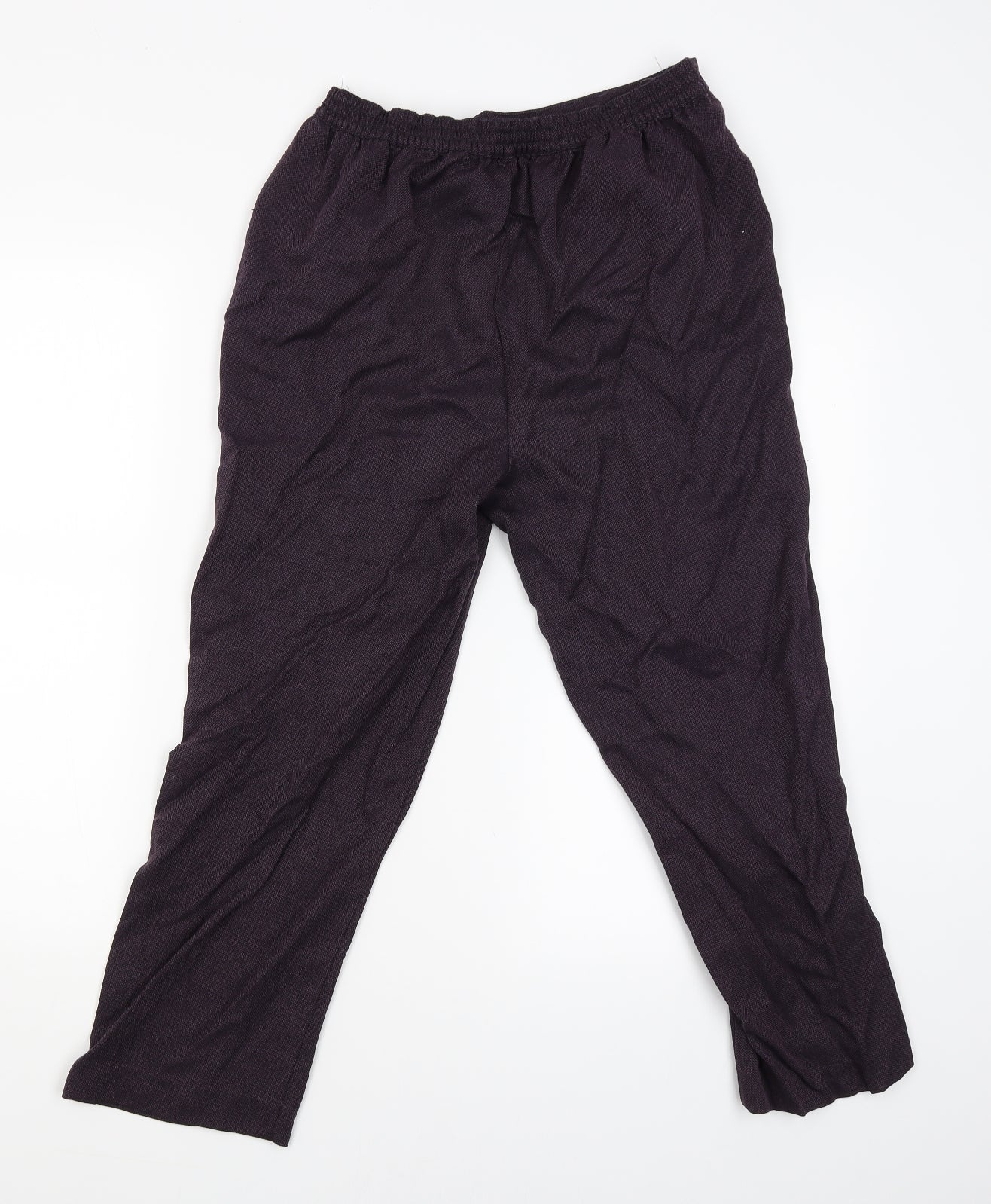 Honor Milburn Womens Purple   Jegging Trousers Size 12 L23 in