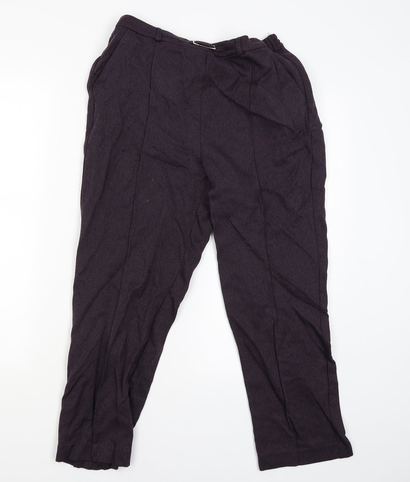 Honor Milburn Womens Purple   Jegging Trousers Size 12 L23 in