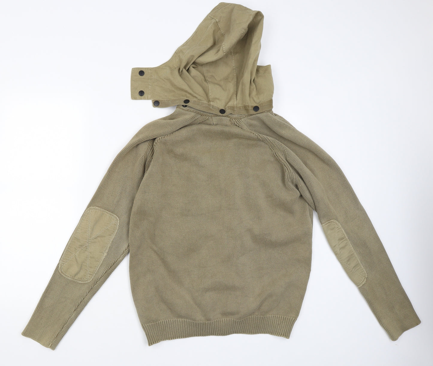 Henri Lloyd Mens Beige   Full Zip Hoodie Size M