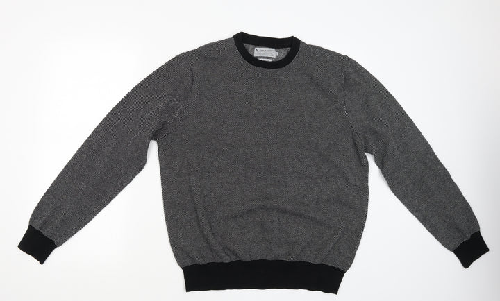 TU Womens Black Pullover Jumper Size L