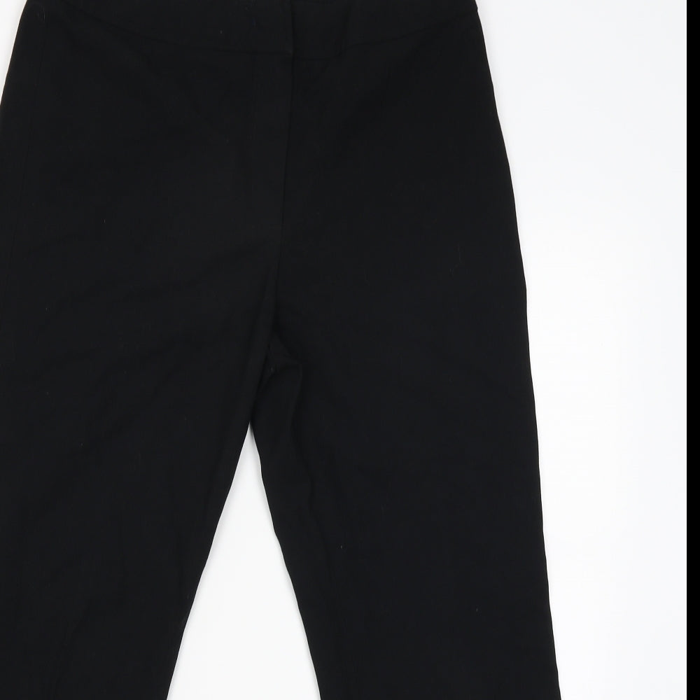 Anne Brooks Womens Black   Trousers  Size 12 L25 in
