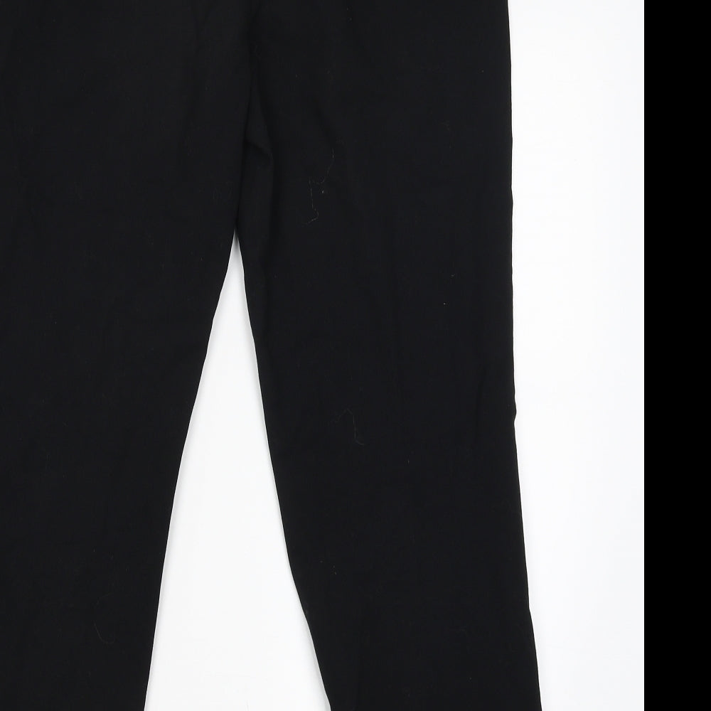 Anne Brooks Womens Black   Trousers  Size 12 L25 in