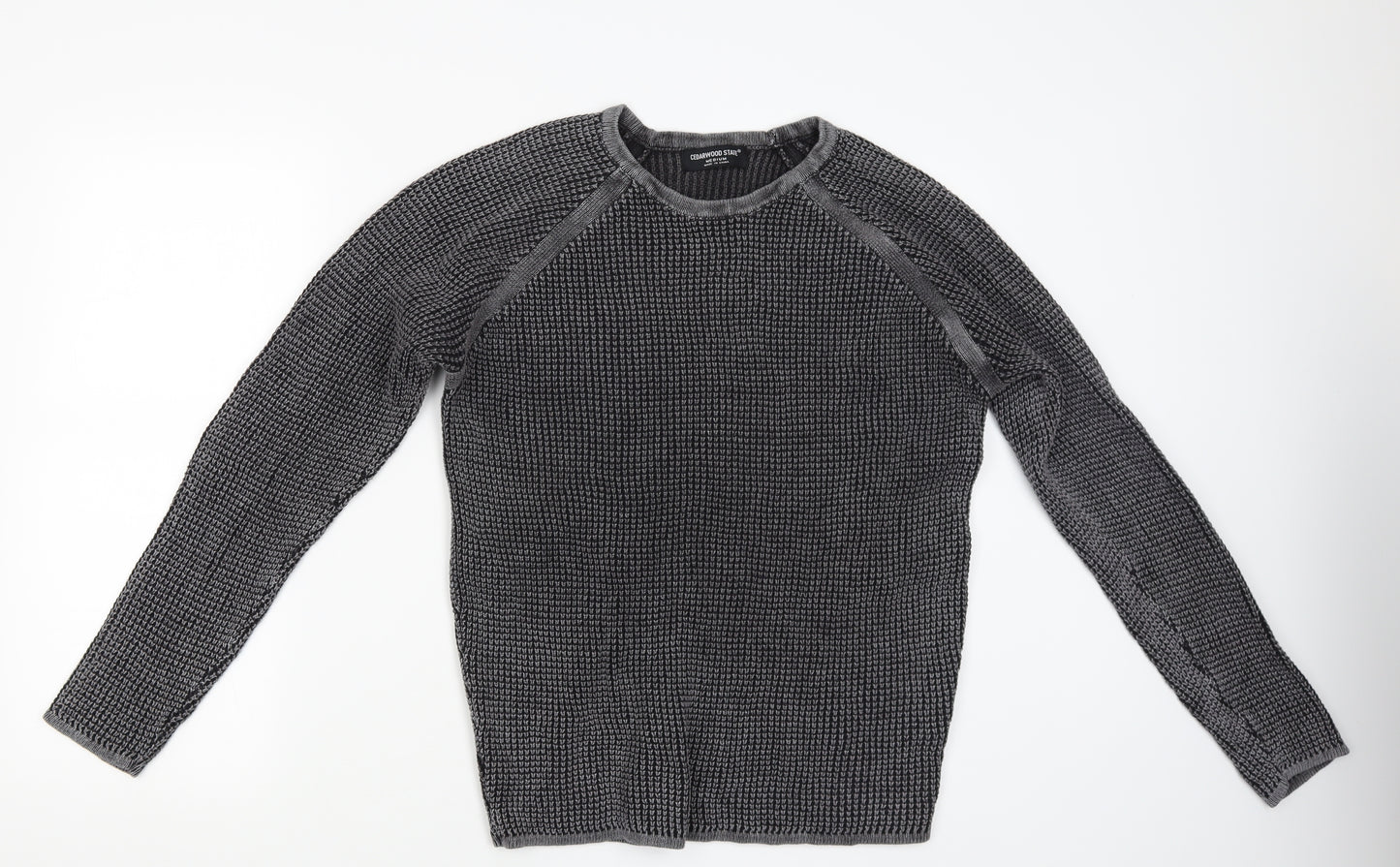 Ceader wood state Mens Grey   Pullover Jumper Size M