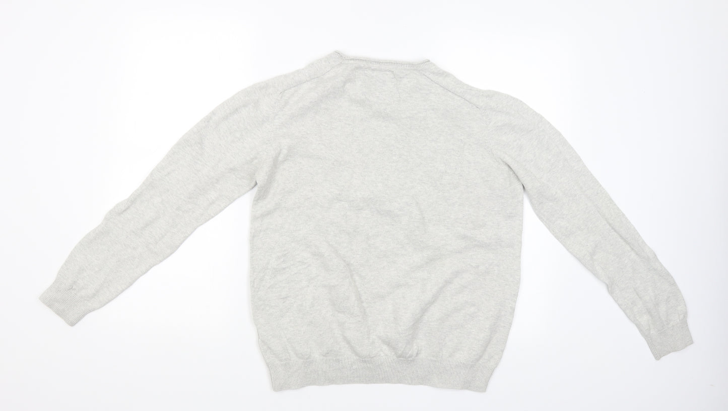 Vintage Threads Mens Grey   Pullover Jumper Size M