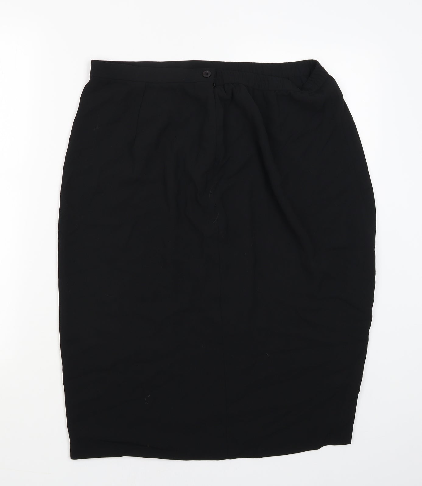 Frank Usher Womens Black   Tulip Skirt Size 20