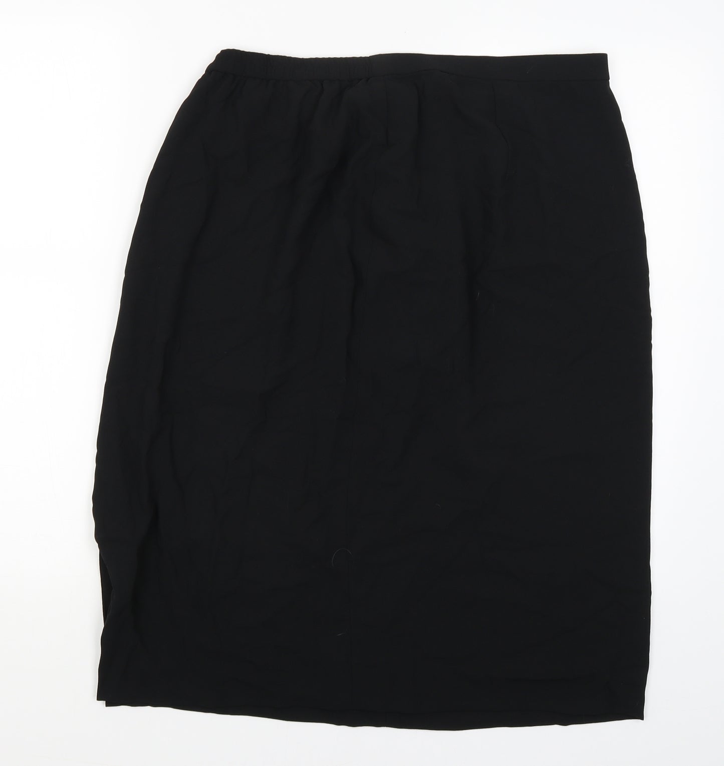 Frank Usher Womens Black   Tulip Skirt Size 20