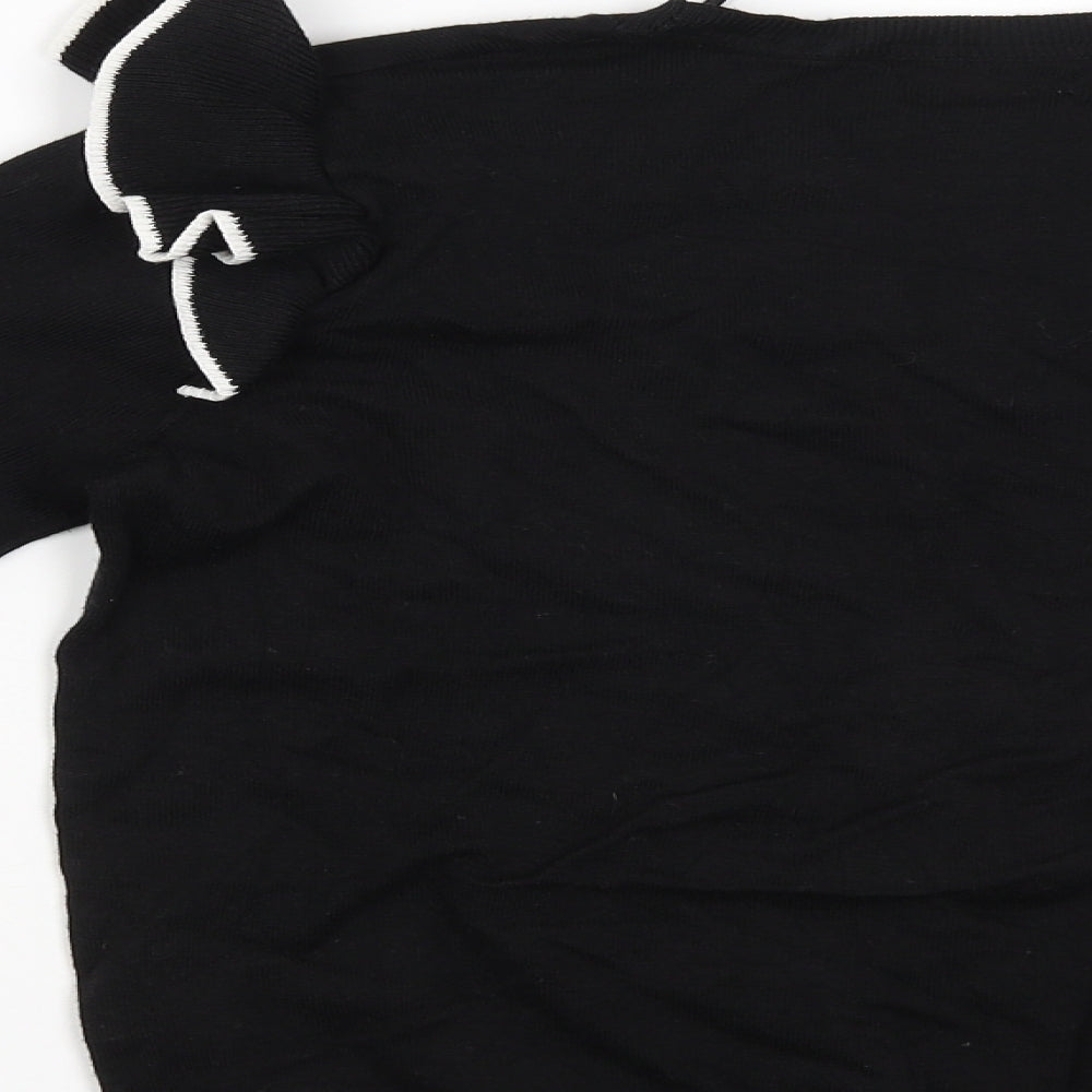 Papaya Womens Black   Pullover Jumper Size 12