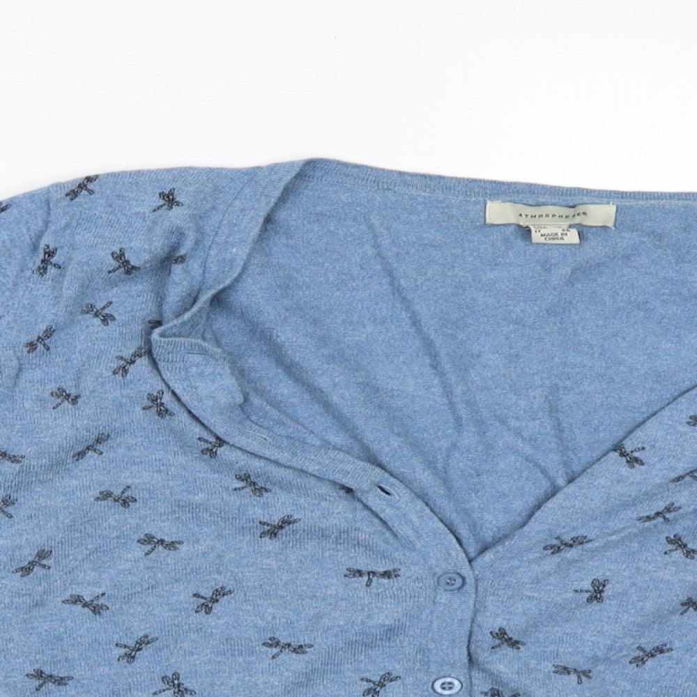 Atmosphere Womens Blue   Cardigan Jumper Size 14