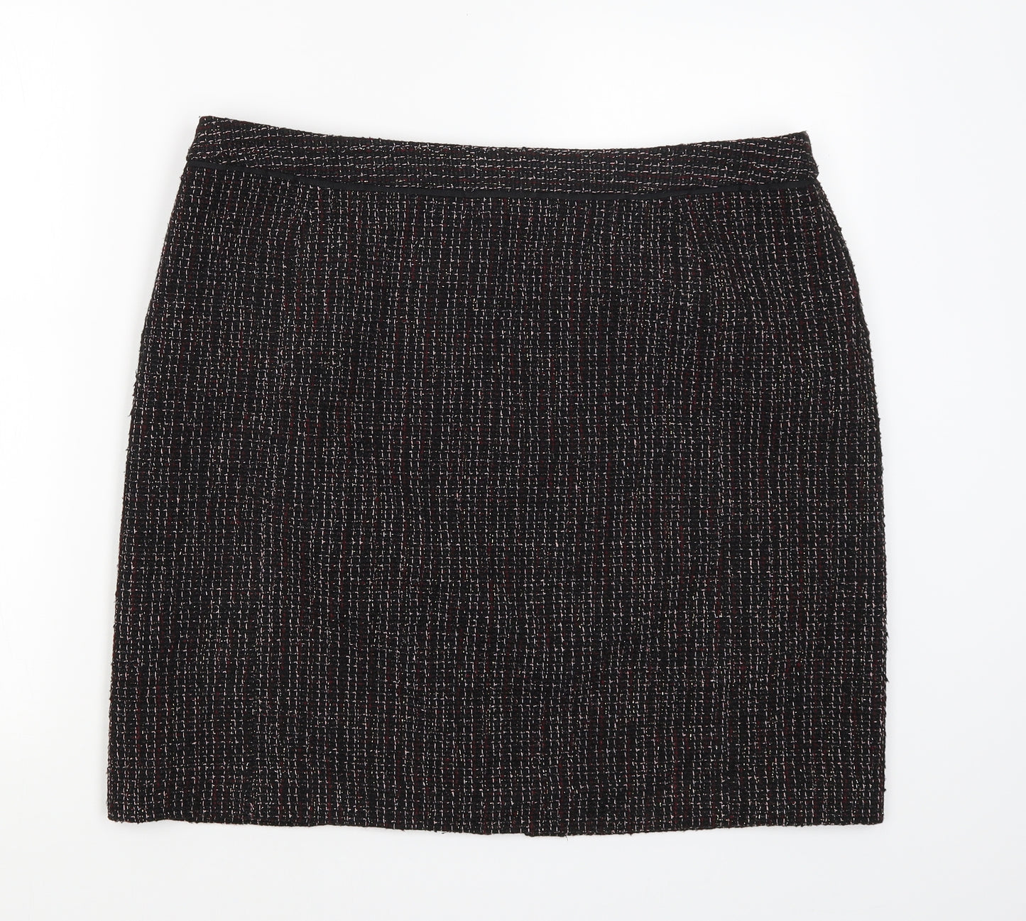 Precis Womens Black   Straight & Pencil Skirt Size 18