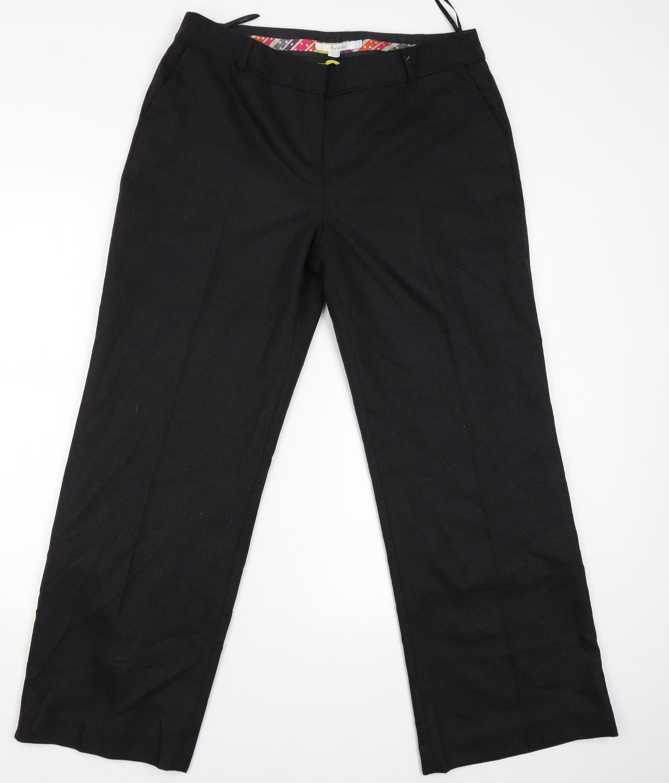 Boden Womens Grey   Trousers  Size 14 L27 in