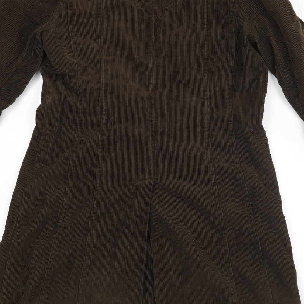 Per Una Womens Brown   Jacket Coat Size 8