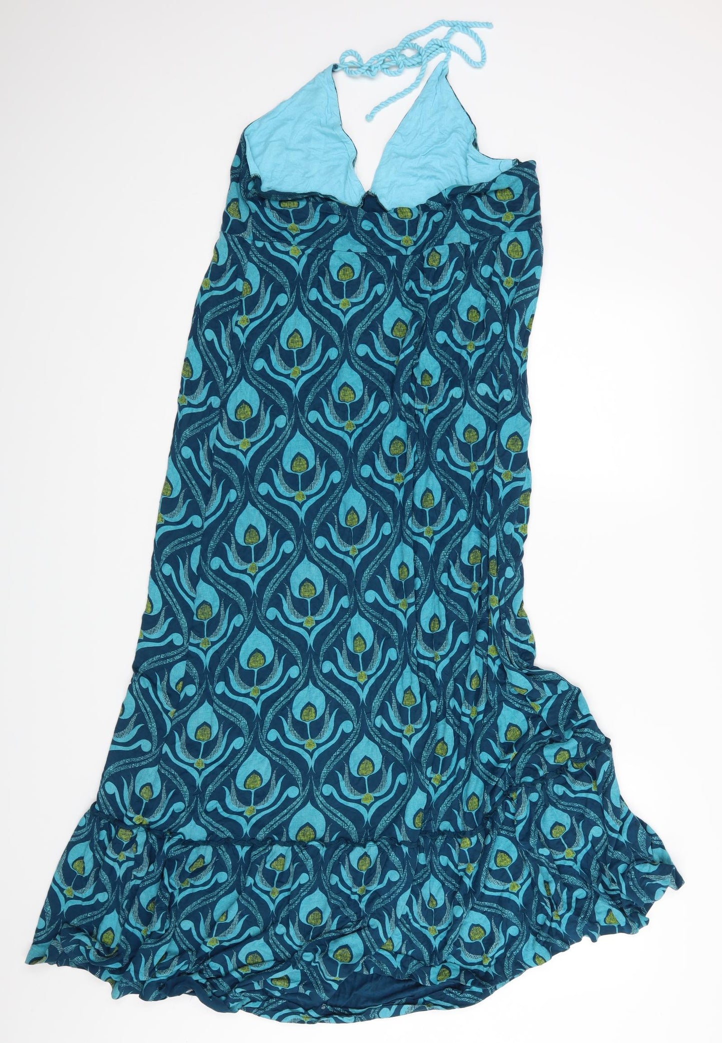 Animal Womens Green Paisley  A-Line  Size 16