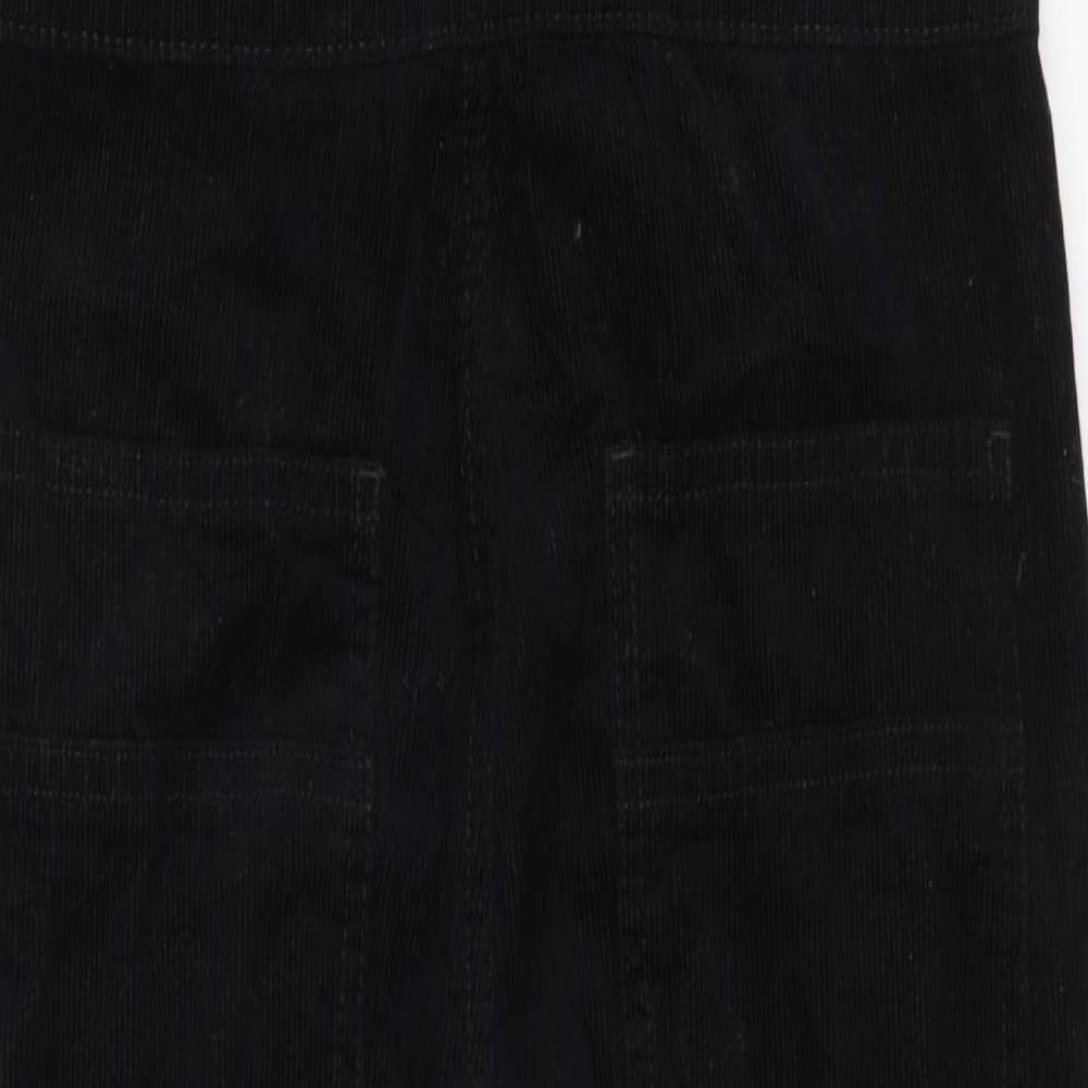 TU Womens Black   Dungaree One-Piece Size 10 L25 in