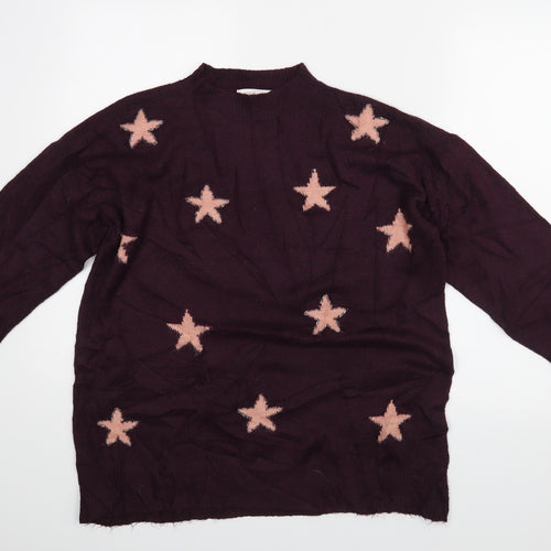 NEXT Womens Purple   Pullover Jumper Size M