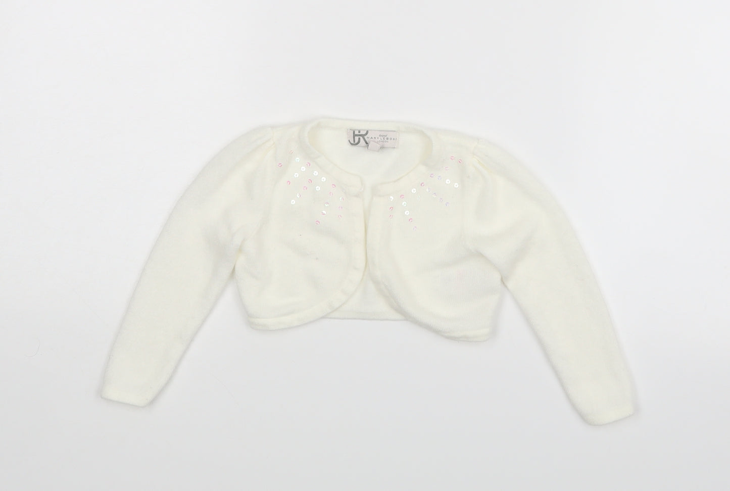 Marylebone Girls White   Basic Blouse Size 12-18 Months