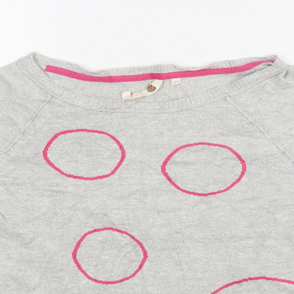 White Stuff Womens Grey   Basic Blouse Size 10