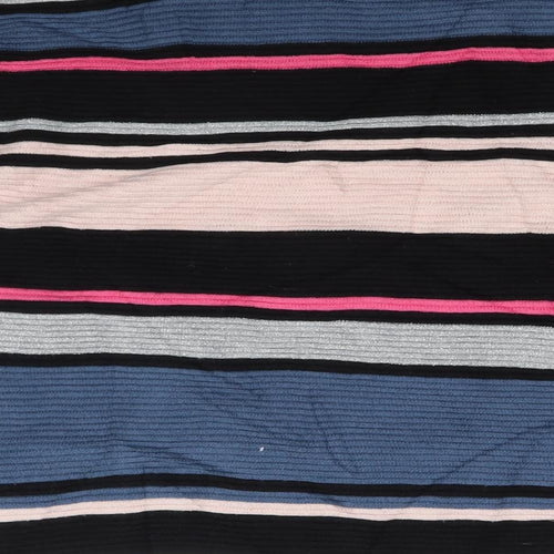 H&M Womens Multicoloured Striped  Pullover Jumper Size S