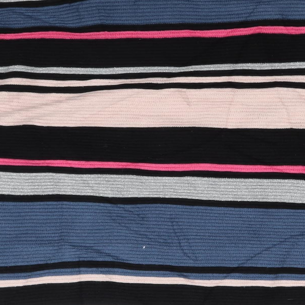 H&M Womens Multicoloured Striped  Pullover Jumper Size S