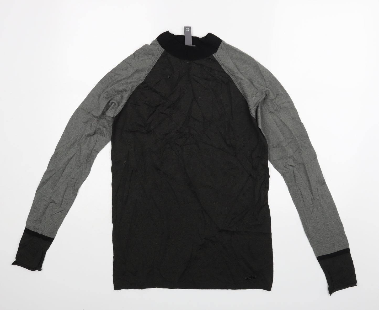 Sweaty Betty Womens Black   Basic Blouse Size S