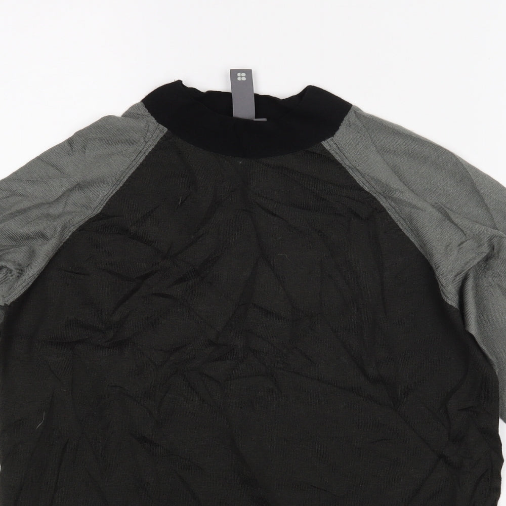 Sweaty Betty Womens Black   Basic Blouse Size S