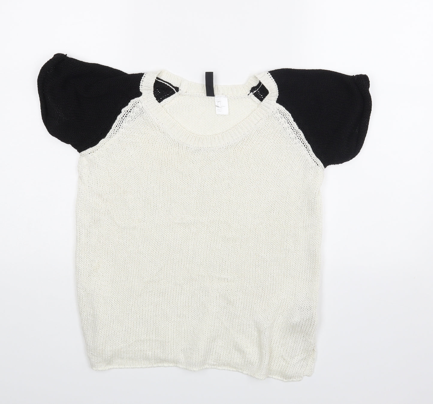H&M Womens White   Basic Blouse Size S