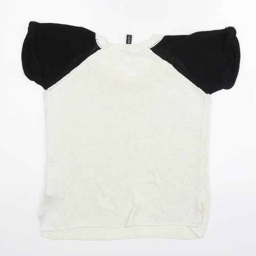 H&M Womens White   Basic Blouse Size S