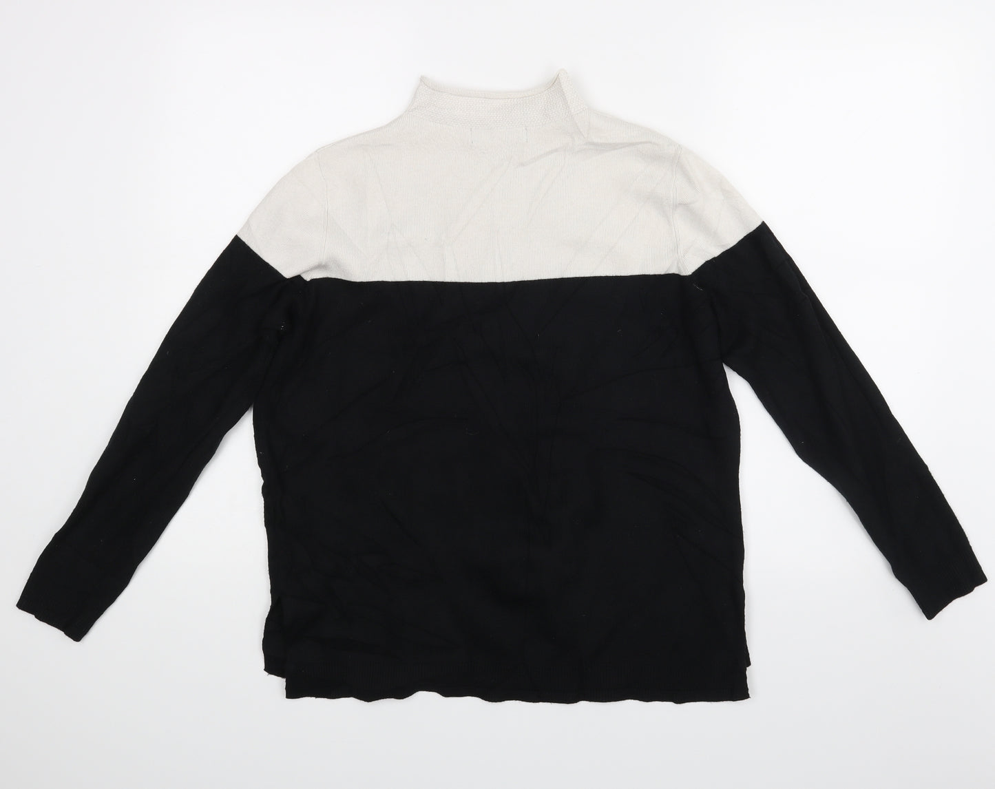 M&S Womens Black   Pullover Jumper Size 12