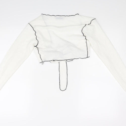 Sheine Womens White   Basic Blouse Size XS