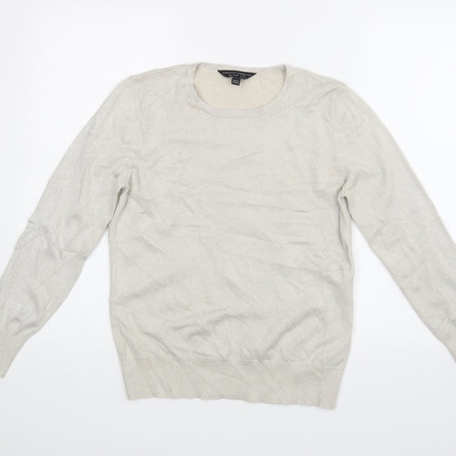 Dorothy Perkins Womens Beige   Basic Blouse Size 8