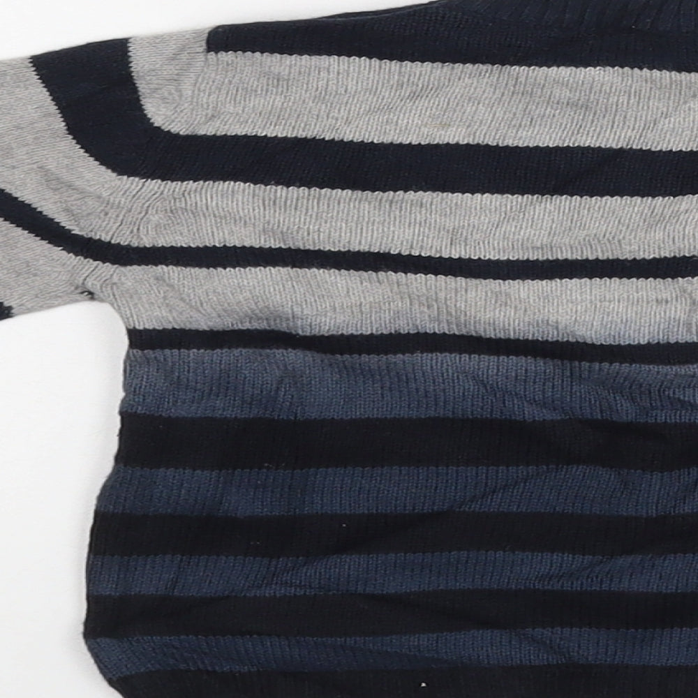 DKNY Baby Blue Striped  Pullover Jumper Size 9-12 Months