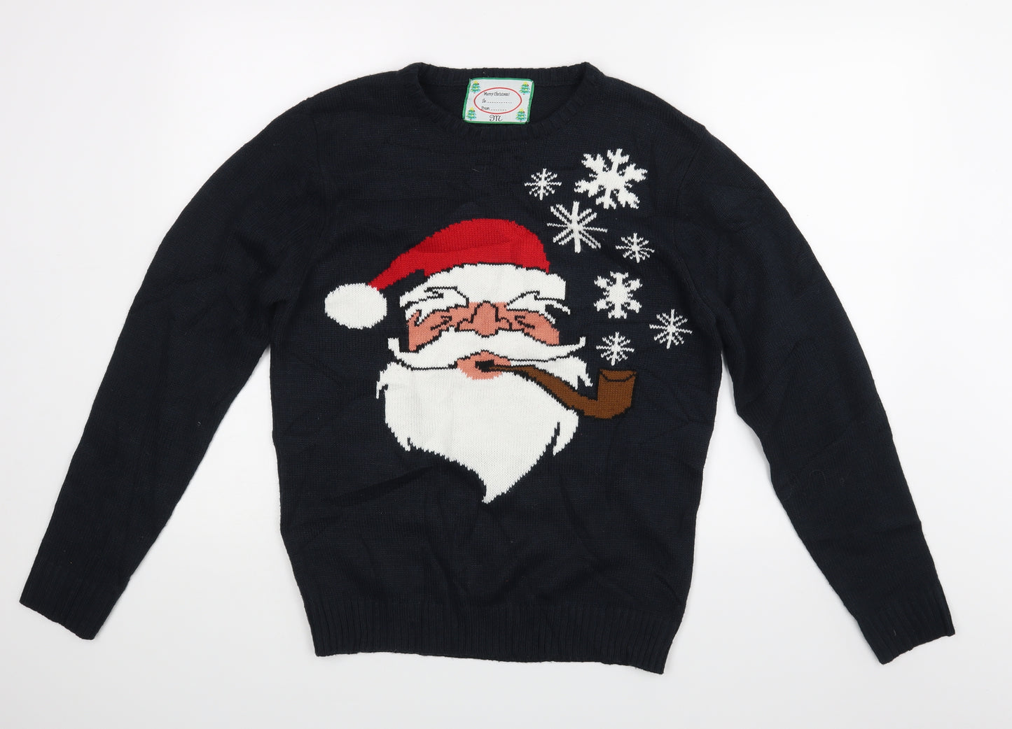 Cedar Wood State Mens Blue   Pullover Jumper Size M  - chrismas jumper