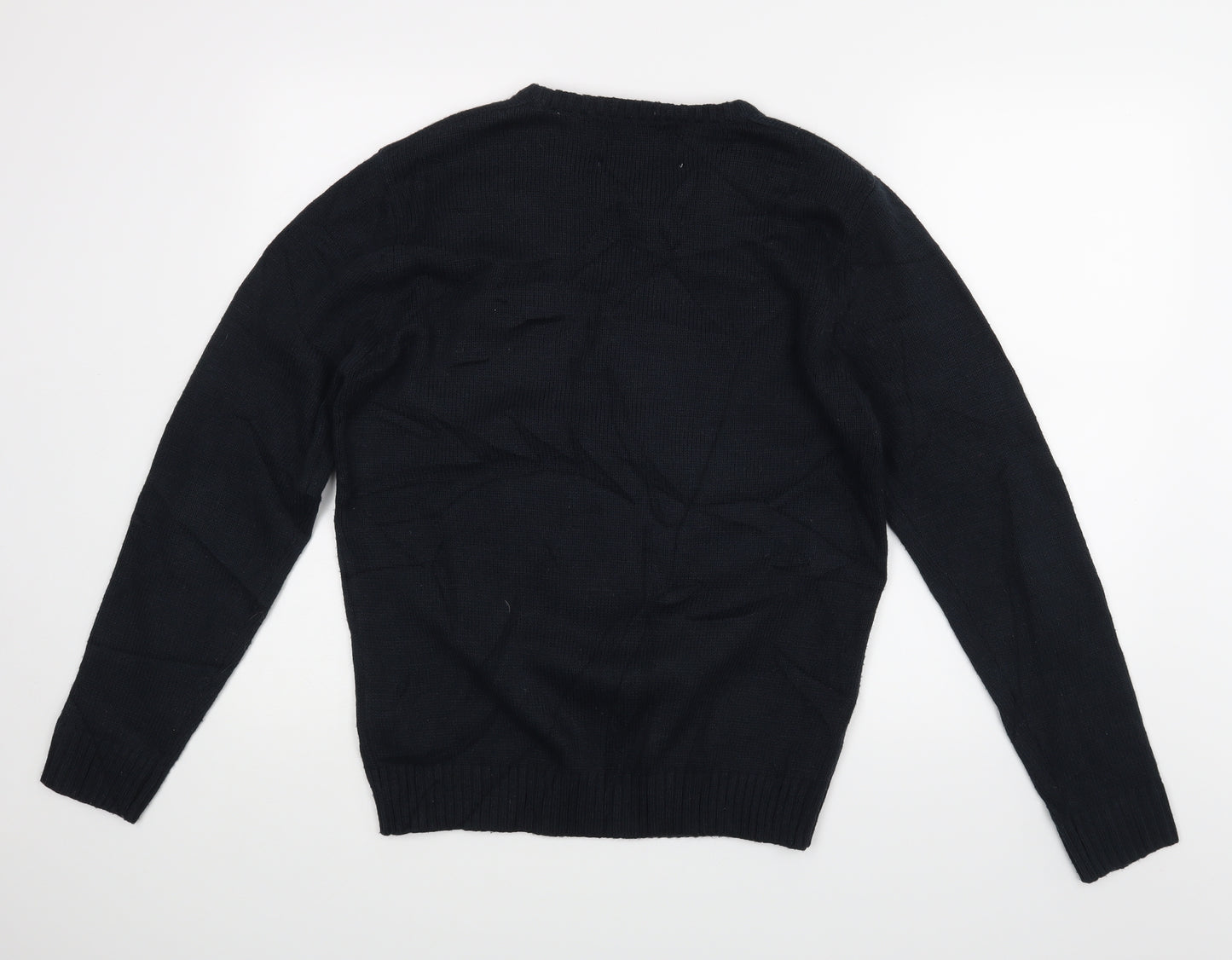 Cedar Wood State Mens Blue   Pullover Jumper Size M  - chrismas jumper