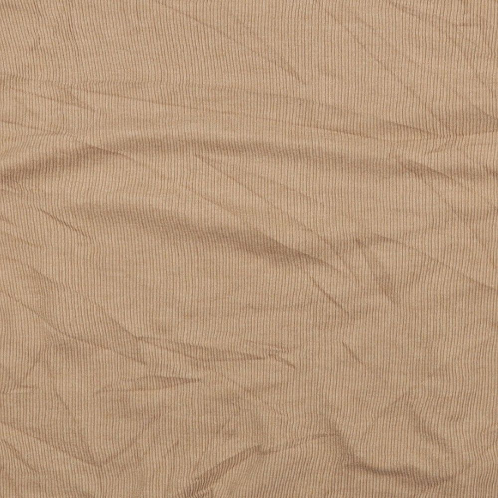 Zara Womens Brown   Basic Blouse Size 8