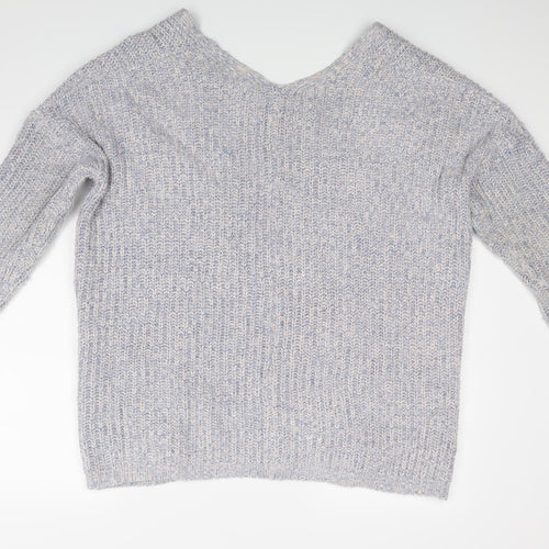 TU Womens Blue   Wrap Jumper Size 14