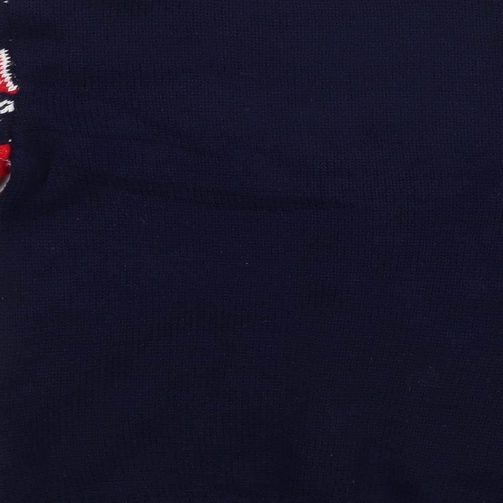 George Boys Blue   Pullover Jumper Size 7-8 Years  - Christmas Jumper