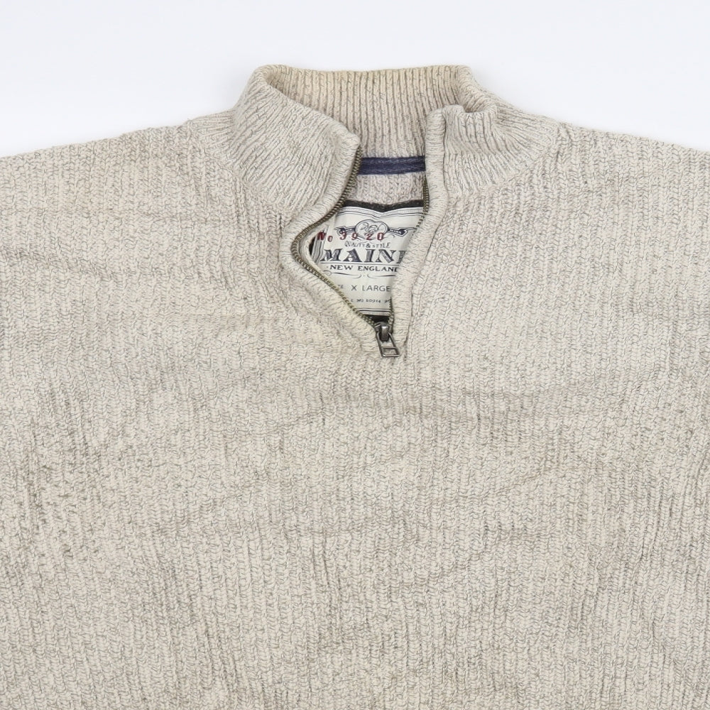 Debenhams Mens Beige   Pullover Jumper Size XL