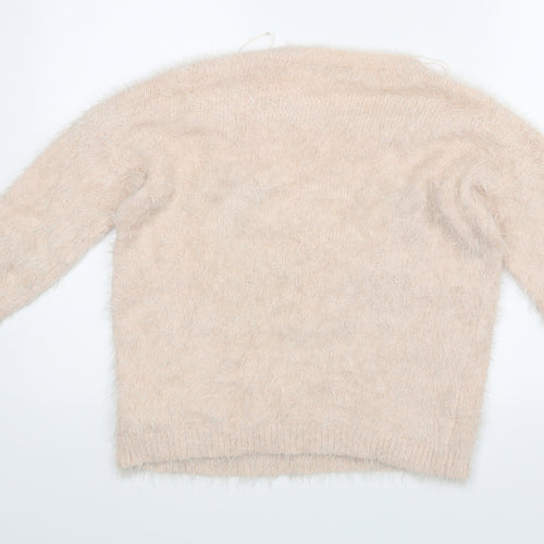 Heart& Soul Womens Pink   Pullover Jumper Size 12