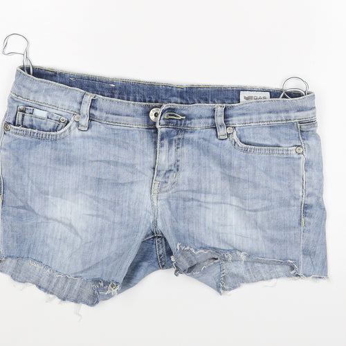 GAS Womens Blue   Hot Pants Shorts Size 30