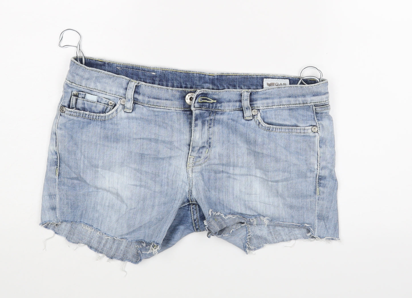 GAS Womens Blue   Hot Pants Shorts Size 30