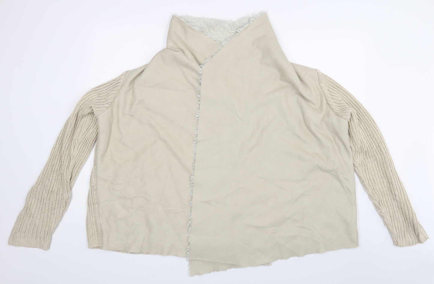 Atmosphere Womens Beige   Wrap Jumper Size XL