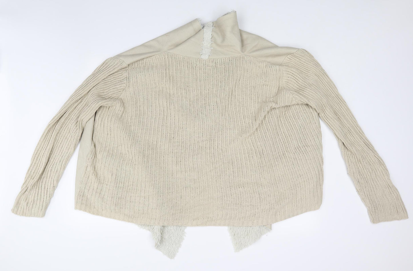 Atmosphere Womens Beige   Wrap Jumper Size XL