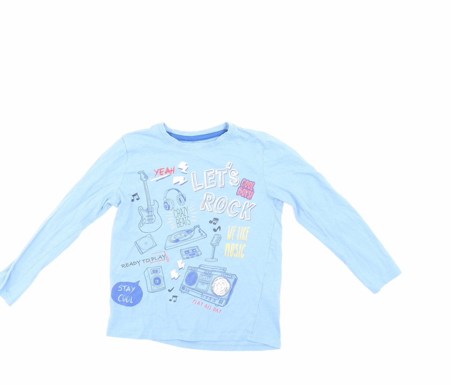 Little kids Boys Blue   Pullover Jumper Size 7-8 Years