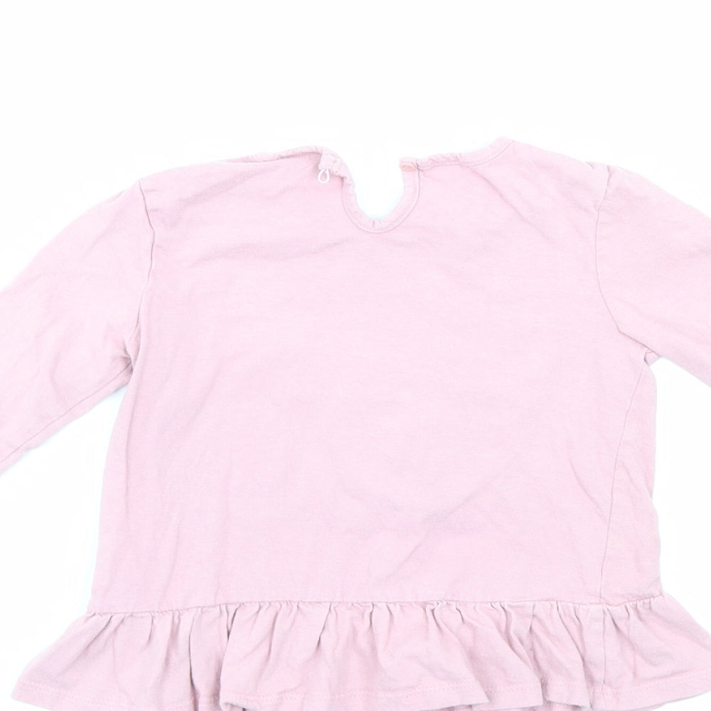 So Cute Girls Pink   Tunic Jumper Size 2-3 Years