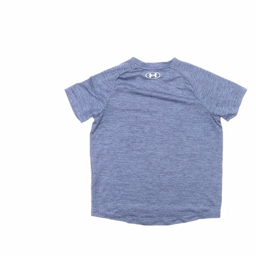 Under Amour Girls Blue   Basic T-Shirt