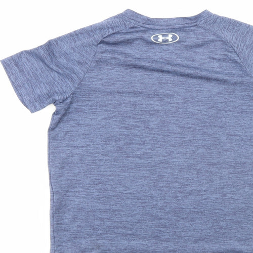 Under Amour Girls Blue   Basic T-Shirt