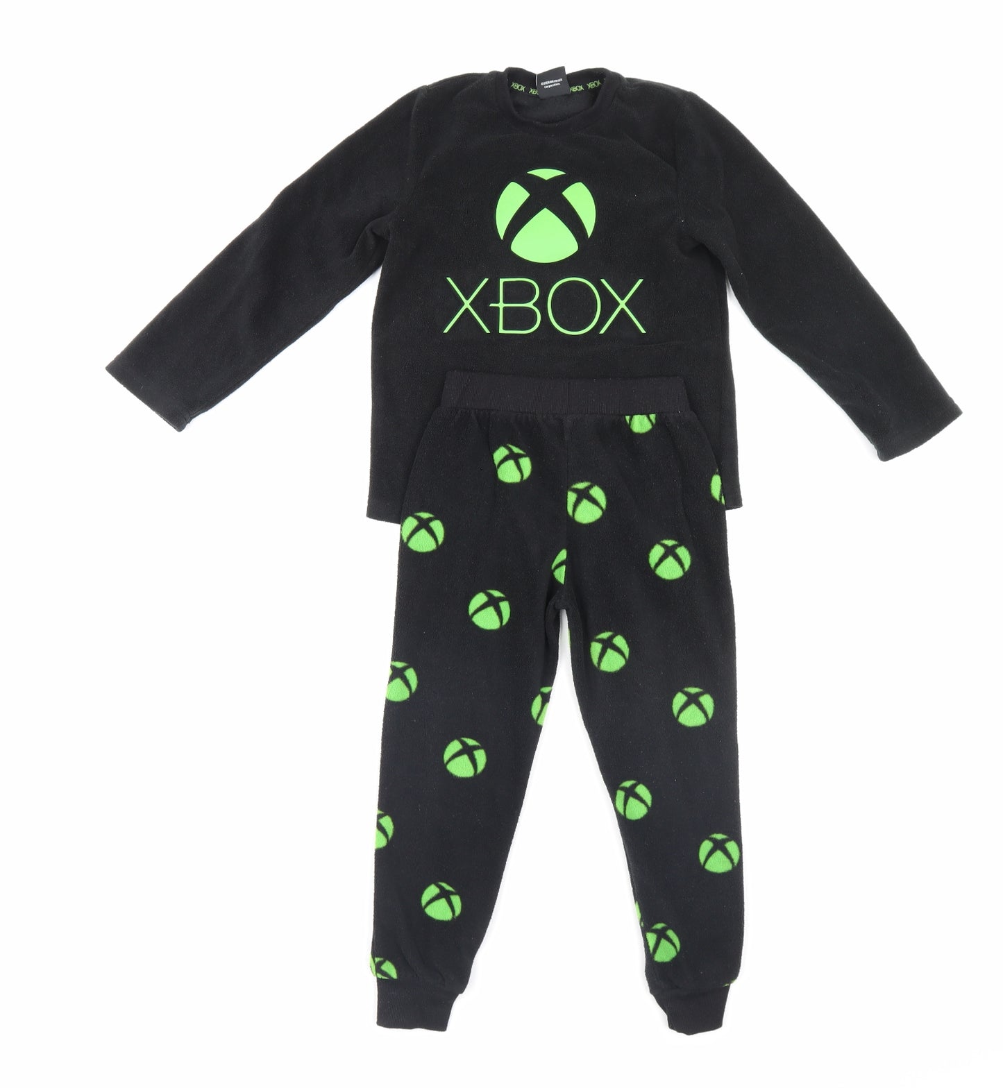X Box Boys Black    Pyjama Set Size 5-6 Years  - X box