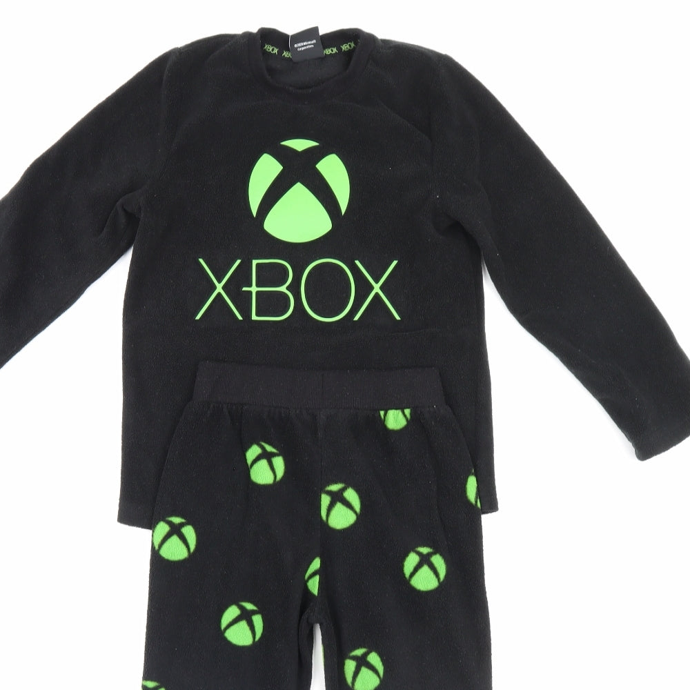 X Box Boys Black    Pyjama Set Size 5-6 Years  - X box