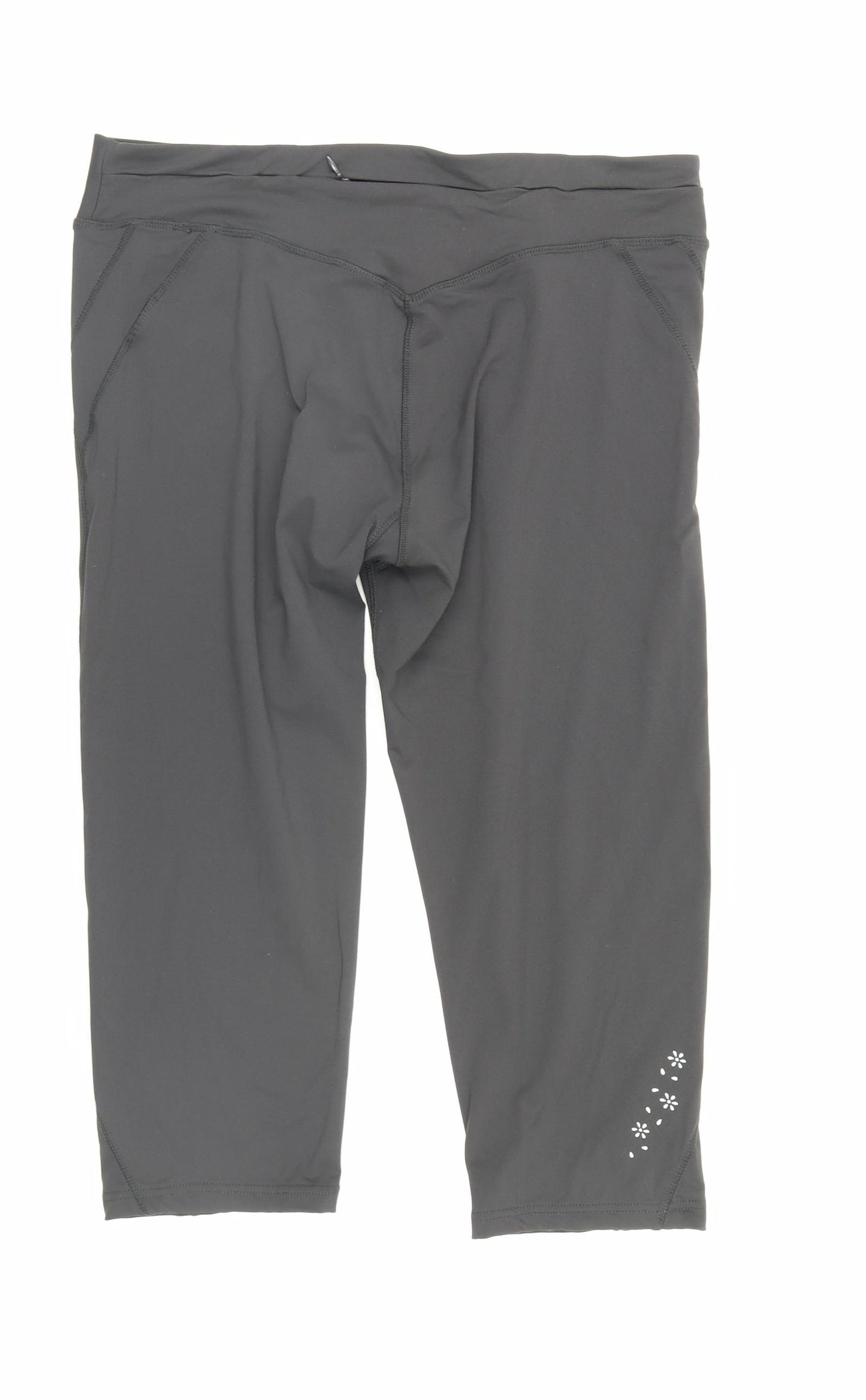 USA Pro Womens Grey   Athletic Shorts Size 16 - Elastic Waist
