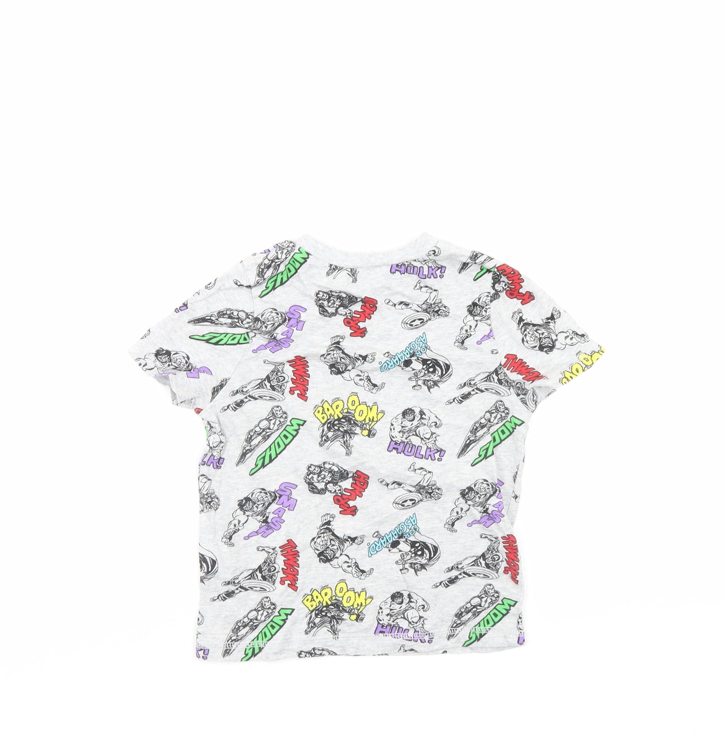 The Avengers Boys Grey   Basic T-Shirt Size 2-3 Years