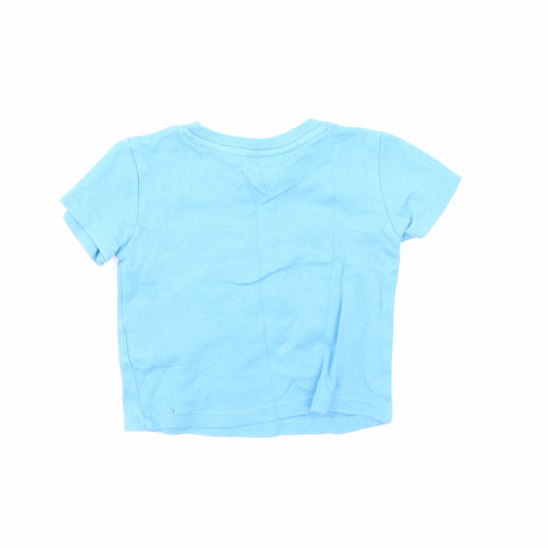 Early Days Boys Blue   Basic T-Shirt Size 12-18 Months
